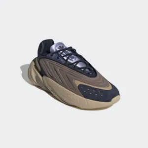 Adidas Women Shoes OZELIA Sneakers 6.5 Blue Brown