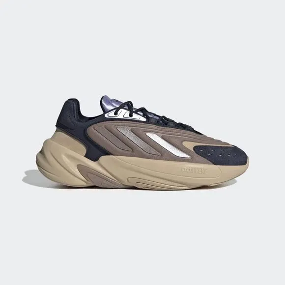 Adidas Women Shoes OZELIA Sneakers 6.5 Blue Brown