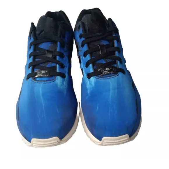 adidas ZX Flux 'Black Blue' Men's Size 11 Shoes ~AF5307