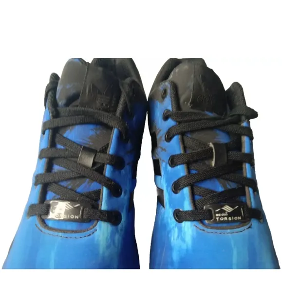 adidas ZX Flux 'Black Blue' Men's Size 11 Shoes ~AF5307
