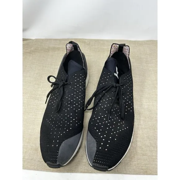 Adidas ZX Flux Weave Mens Black Trainers Shoes Size 14