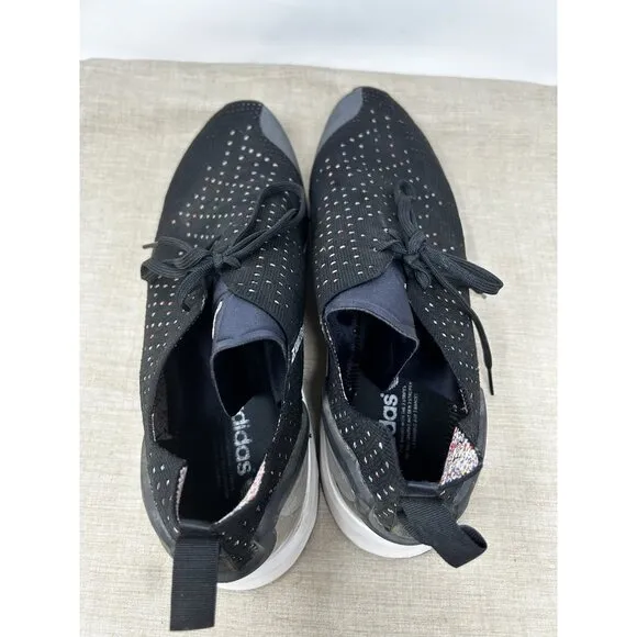 Adidas ZX Flux Weave Mens Black Trainers Shoes Size 14