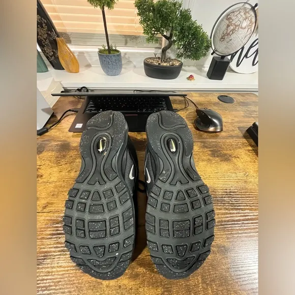 Air Max 97 triple black big kids size 5.5