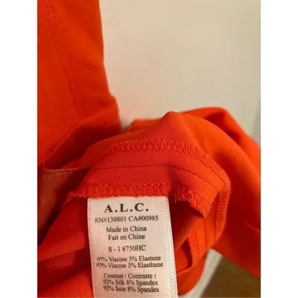 ‎A.L.C. Ford dress in orange
