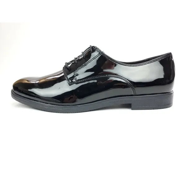 Aldo Laroamma Black Patent Leather Dress Derby Shoes Size UK 9.5 US 11