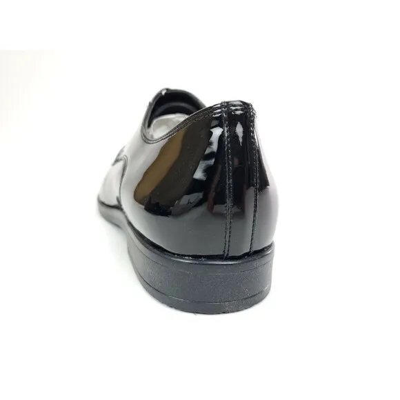 Aldo Laroamma Black Patent Leather Dress Derby Shoes Size UK 9.5 US 11