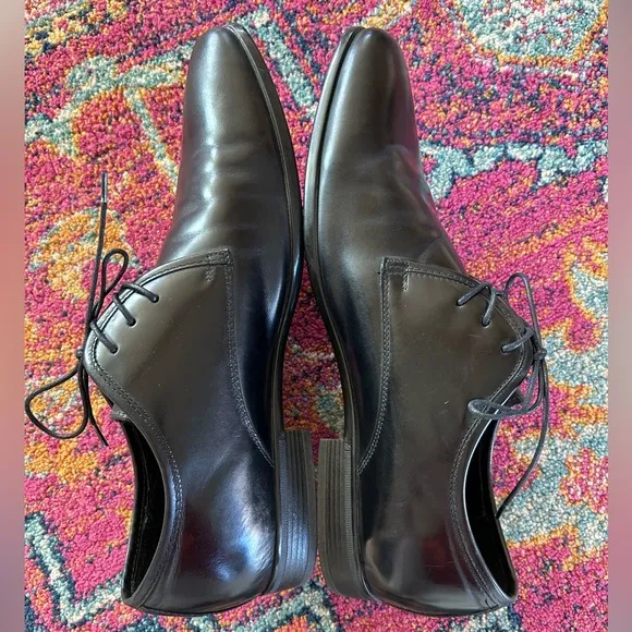 Aldo | Men’s black Marcelus lace up oxford dress shoes, men’s size 13