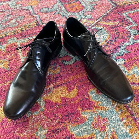 Aldo | Men’s black Marcelus lace up oxford dress shoes, men’s size 13