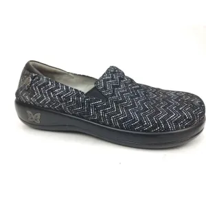 Alegria Women's Keli Shoes size 38 US Black Pro Ric Rack KEL-454 size 8-8.5