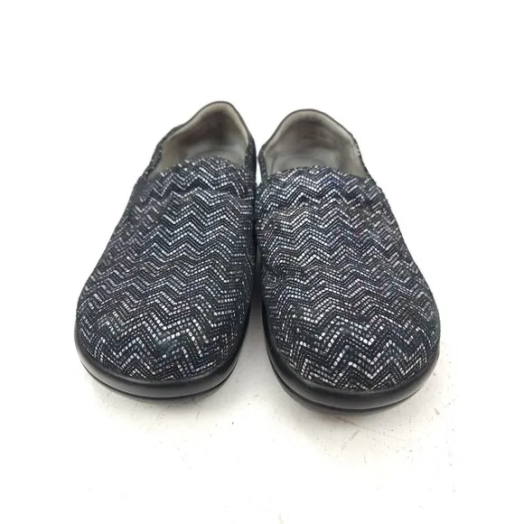 Alegria Women's Keli Shoes size 38 US Black Pro Ric Rack KEL-454 size 8-8.5