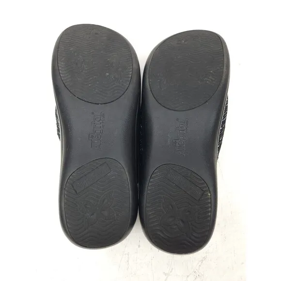 Alegria Women's Keli Shoes size 38 US Black Pro Ric Rack KEL-454 size 8-8.5