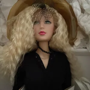 ALEX Magazine Launch Blonde Hair Black Suit Model Journal Editor