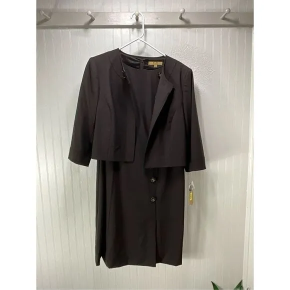 ALEX MARIE 2 Piece Wool Blend Dress Suit