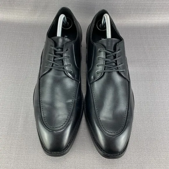 Alfani Sheldon Black Moc-Toe Derby Dress Shoes Mens 10M