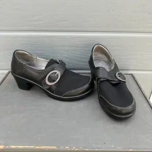 Algeria Holli black heeled shoes