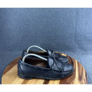 Allen Edmonds Alameda USA 10D Black Leather Tassel Tie Kiltie Loafer Shoes
