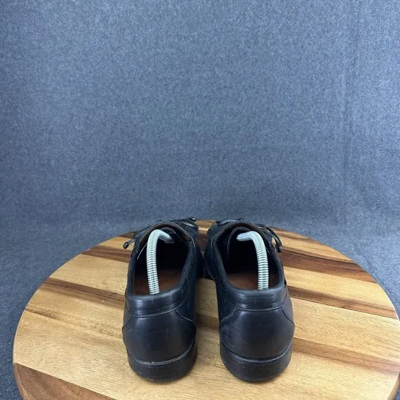 Allen Edmonds Alameda USA 10D Black Leather Tassel Tie Kiltie Loafer Shoes