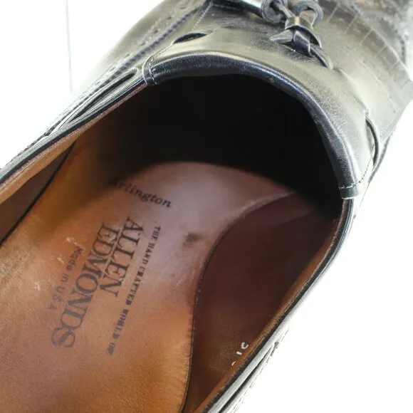 Allen Edmonds Arlington Black Leather Loafer Dress Shoes (10.5 US)