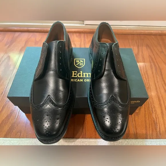 Allen Edmonds Black Men's Dress Shoes - Leiden 10 E