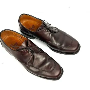 Allen Edmonds Buxton Brown Leather Dress Shoes Derby Style size 9