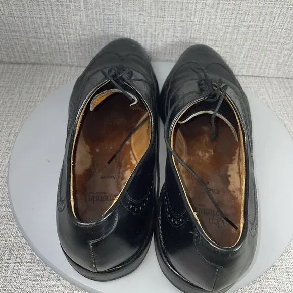 Allen Edmonds Chester Medallion Wingtip Oxford Men Dress Shoes 13 B Made In USA