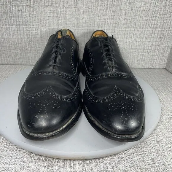Allen Edmonds Chester Medallion Wingtip Oxford Men Dress Shoes 13 B Made In USA