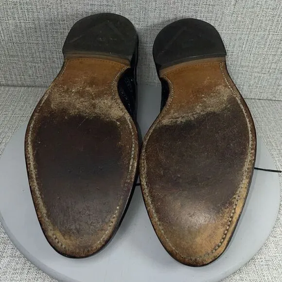 Allen Edmonds Chester Medallion Wingtip Oxford Men Dress Shoes 13 B Made In USA