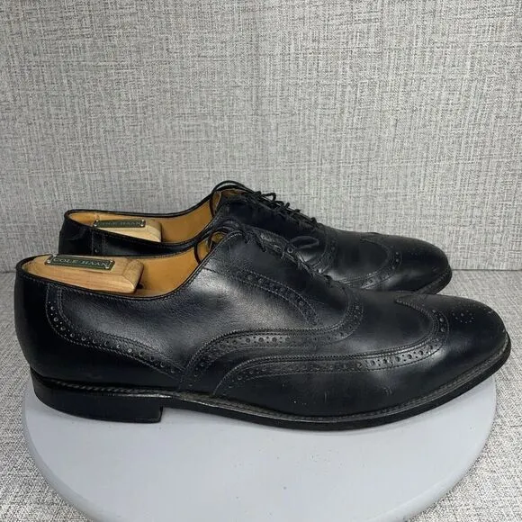 Allen Edmonds Chester Medallion Wingtip Oxford Men Dress Shoes 13 B Made In USA