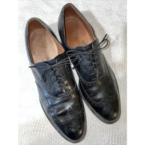 Allen Edmonds Chester Men’s Wingtip Dress Shoes Sz 9.5 C Black Leather Business