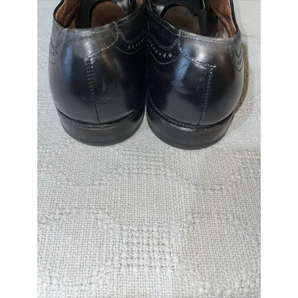 Allen Edmonds Chester Men’s Wingtip Dress Shoes Sz 9.5 C Black Leather Business