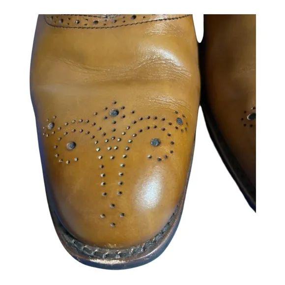 Allen Edmonds Cognac Men’s Oxford 11 Excellent Pre-Owned Condition
