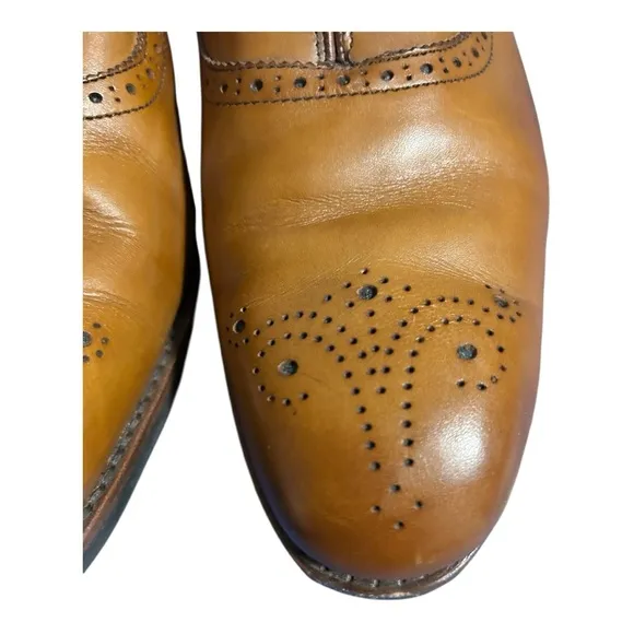 Allen Edmonds Cognac Men’s Oxford 11 Excellent Pre-Owned Condition