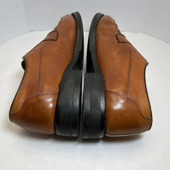 Allen Edmonds Derby Oxford Dress Shoe Men's Size 10D 1168 Brown Leather Lace Up