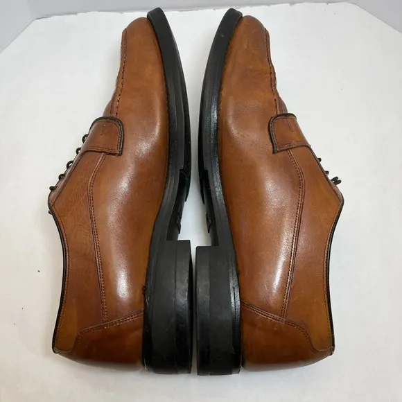 Allen Edmonds Derby Oxford Dress Shoe Men's Size 10D 1168 Brown Leather Lace Up