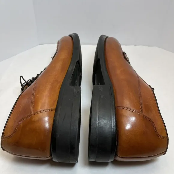 Allen Edmonds Derby Oxford Dress Shoe Men's Size 10D 1168 Brown Leather Lace Up