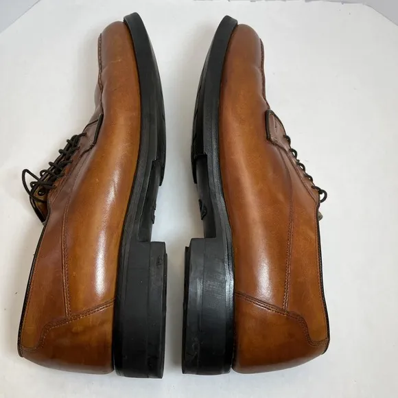 Allen Edmonds Derby Oxford Dress Shoe Men's Size 10D 1168 Brown Leather Lace Up