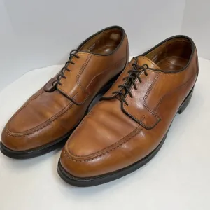 Allen Edmonds Derby Oxford Dress Shoe Men's Size 10D 1168 Brown Leather Lace Up