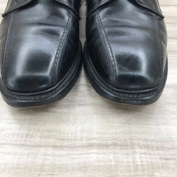 Allen Edmonds Derby Oxfords Mens 9.5D Hillcrest Black Leather Lace Up Dress Shoe