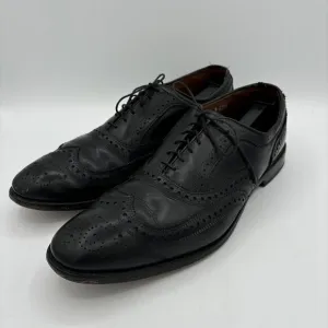 Allen Edmonds Dress Shoes Men's 11.5 D McAllister Black Wingtip Oxford 6205