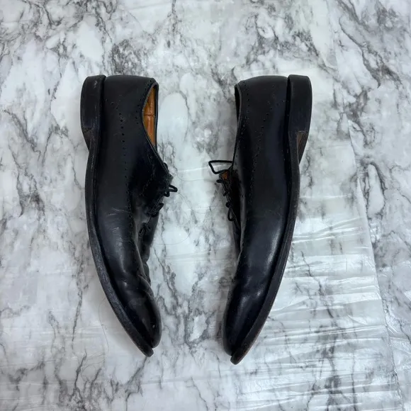 Allen Edmonds Hastings Oxford Dress Shoes black size 11 leather