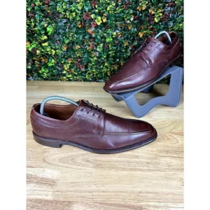 Allen Edmonds Jackson Derby Dress‎ Shoes Brown Leather Mens 11 Made In USA