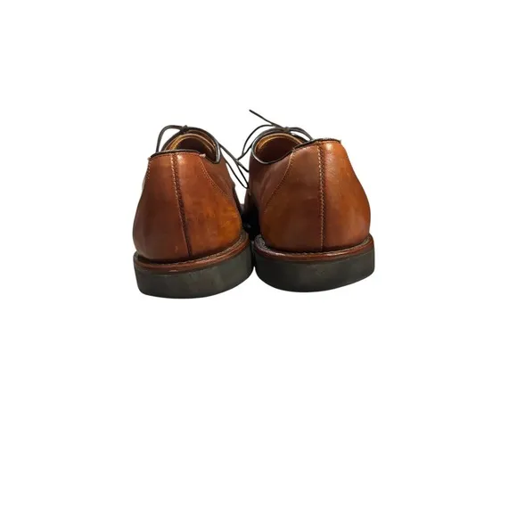 Allen‎ Edmonds Joplin Plain Toe Oxford Dress Shoes Brown Size 11D