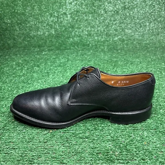 Allen Edmonds Lambert Oxfords Dress Shoes Mens Size 8 D Black Grain Leather