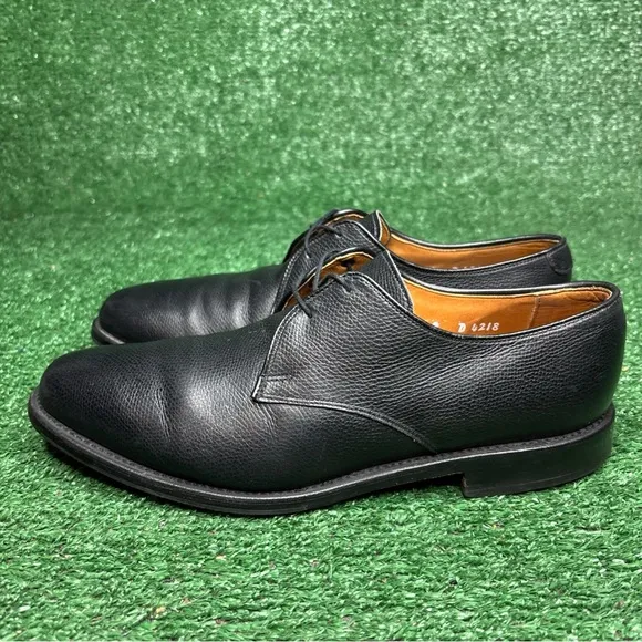 Allen Edmonds Lambert Oxfords Dress Shoes Mens Size 8 D Black Grain Leather