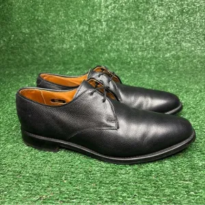 Allen Edmonds Lambert Oxfords Dress Shoes Mens Size 8 D Black Grain Leather