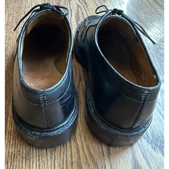 Allen Edmonds‎ Mens 6.5 D Black Leather Hillcrest Dress Shoes