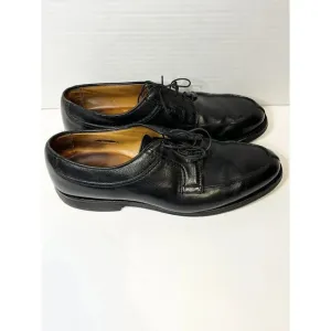 ALLEN EDMONDS Mens Dress Shoes Black Leather Lace Up Split Toe Oxford Size 10.5D