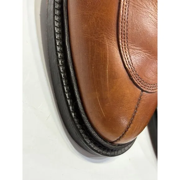 Allen Edmonds Mens Walton Leather Oxford Dress Shoes Walnut Brown Sz 9 D