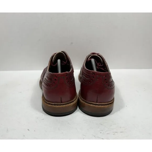 Allen Edmonds Neumok 2.0 Wingtip Oxford Dress Shoes Men’s 11 E Red Brogue