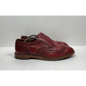 Allen Edmonds Neumok 2.0 Wingtip Oxford Dress Shoes Men’s 11 E Red Brogue